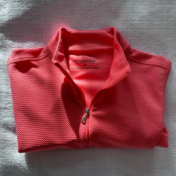 Coral Sleeveless Golf Shirt - Picture 3 of 3